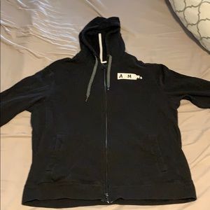 Armani Exchange zippered Hoodie.